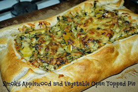 Smoky Applewood and Vegetable Open Topped Pie