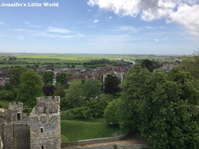 Arundel Castle view from tower