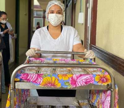 Pacientes do Hospital de Trauma de João Pessoa participam de momento junino