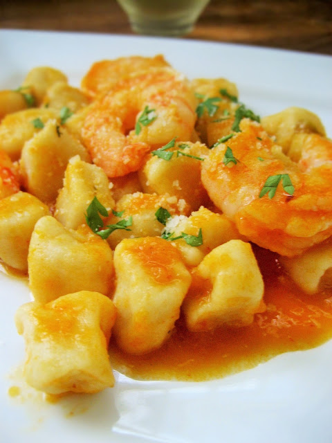 Shrimp-Gnocchi