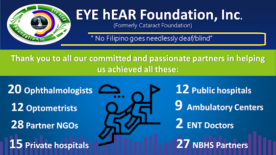 ophthalmologists, optometrists, NGOs, private and government hospitals, ambulatory centers, birthing clinics and ENTs
