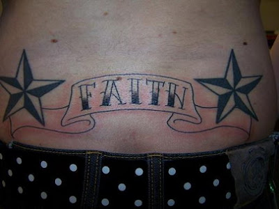 Tribal and star tattoo on lower back nautical star tattoos shooting star Tribal and star tattoo on lower back nautical star tattoos shooting star