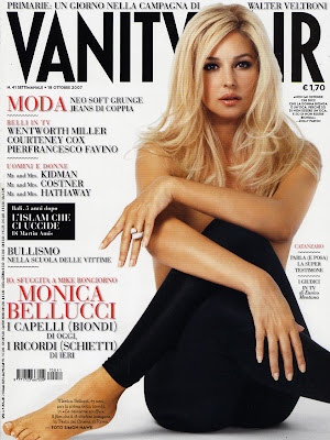 Monica Bellucci goes blonde