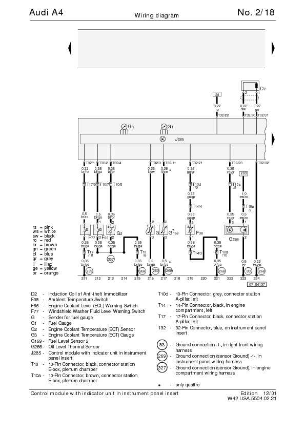 ... 2000 VW Jetta VR6 Engine Diagram as well 1999 Audi A4 Spark Plug Wire