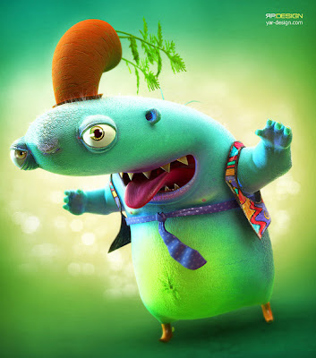 Funny and Creative CG Creatures