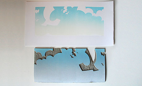 First plate and it's impression