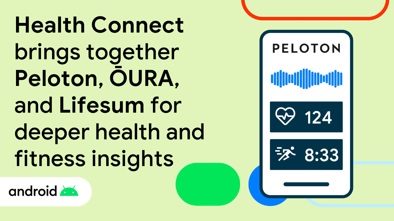 Health Connect brings together Peloton, ŌURA, and Lifesum for deeper health and fitness insights