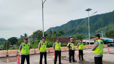 Pasca Ops Ketupat Toba 2024, Polres Samosir Tingkatkan Kegiatan Rutin