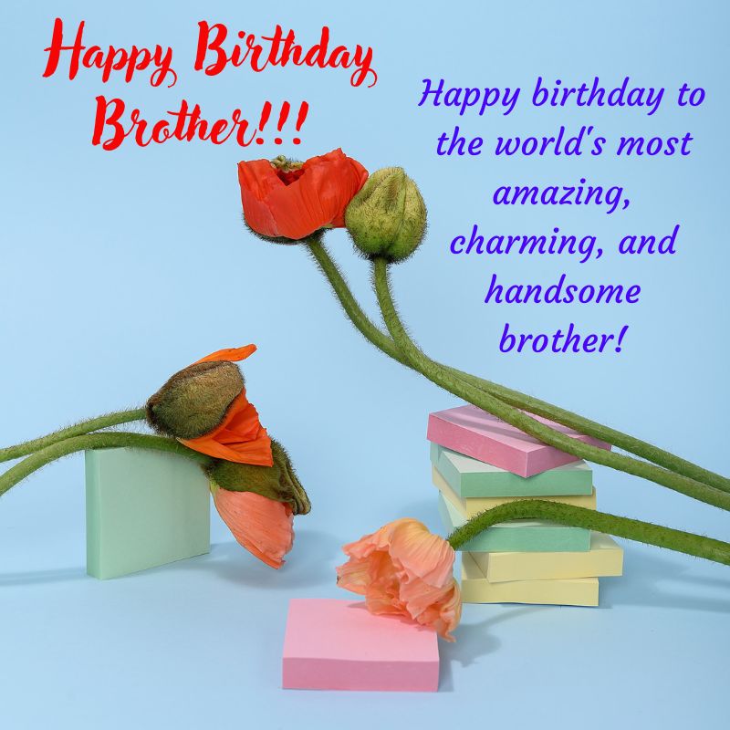 Happy Birthday Brother Images with Quotes