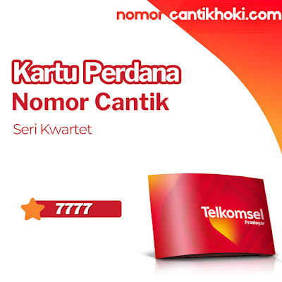 Nomor Cantik Simpati 7777 Telkomsel Prabayar