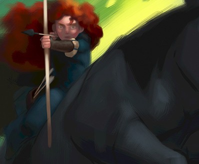 pixar brave art. pixar brave concept art.