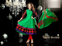 Colorful Anarkali