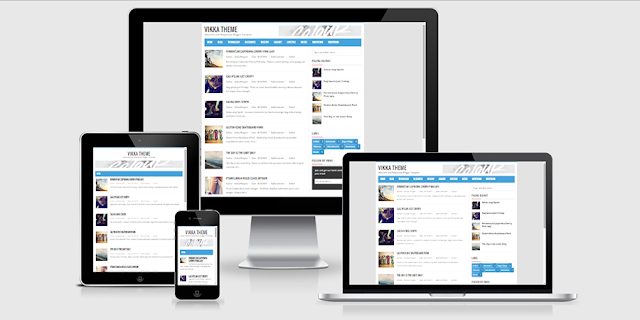 Vikka Fast and Responsive Blogger Template