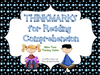 http://www.teacherspayteachers.com/Product/Thinkmarks-for-Reading-Comprehension-643773