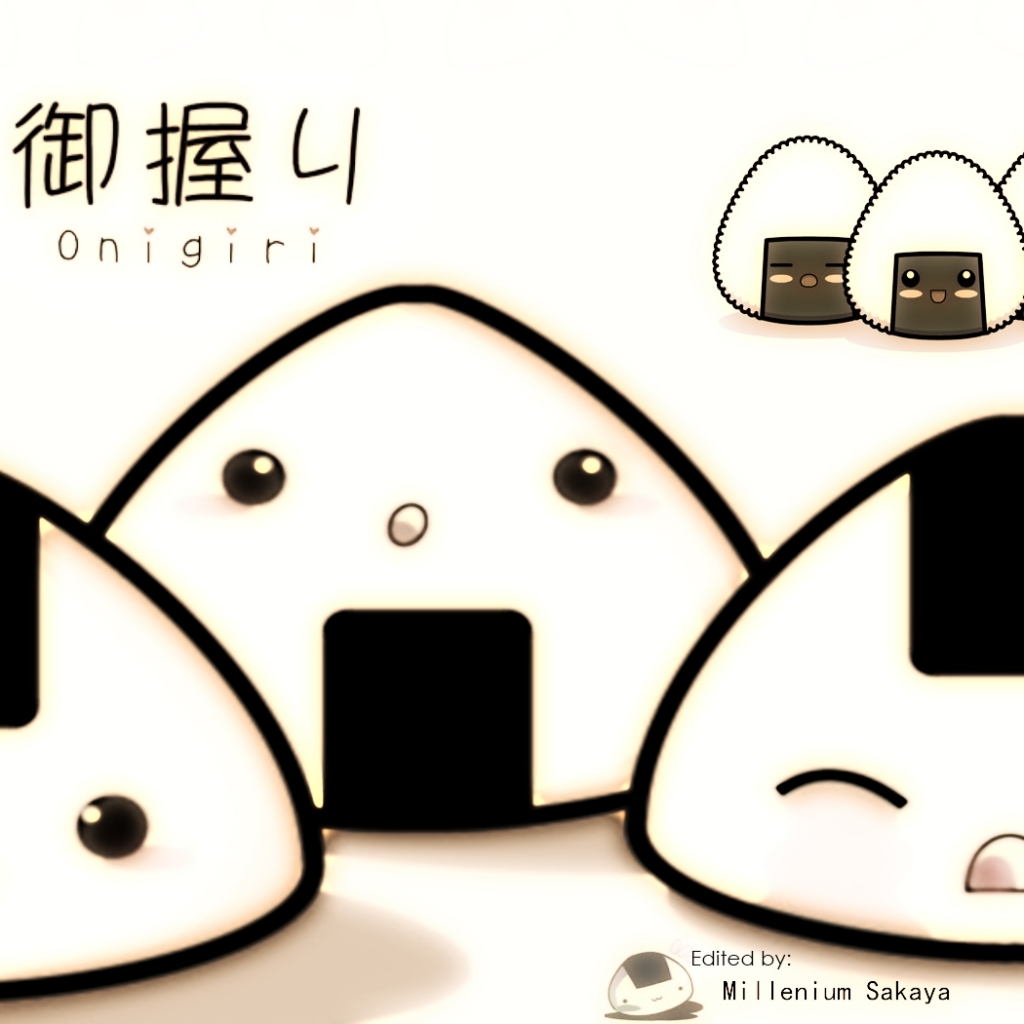 Kawaii Onigiri Wallpaper