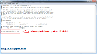 Cara Blokir Situs di Komputer