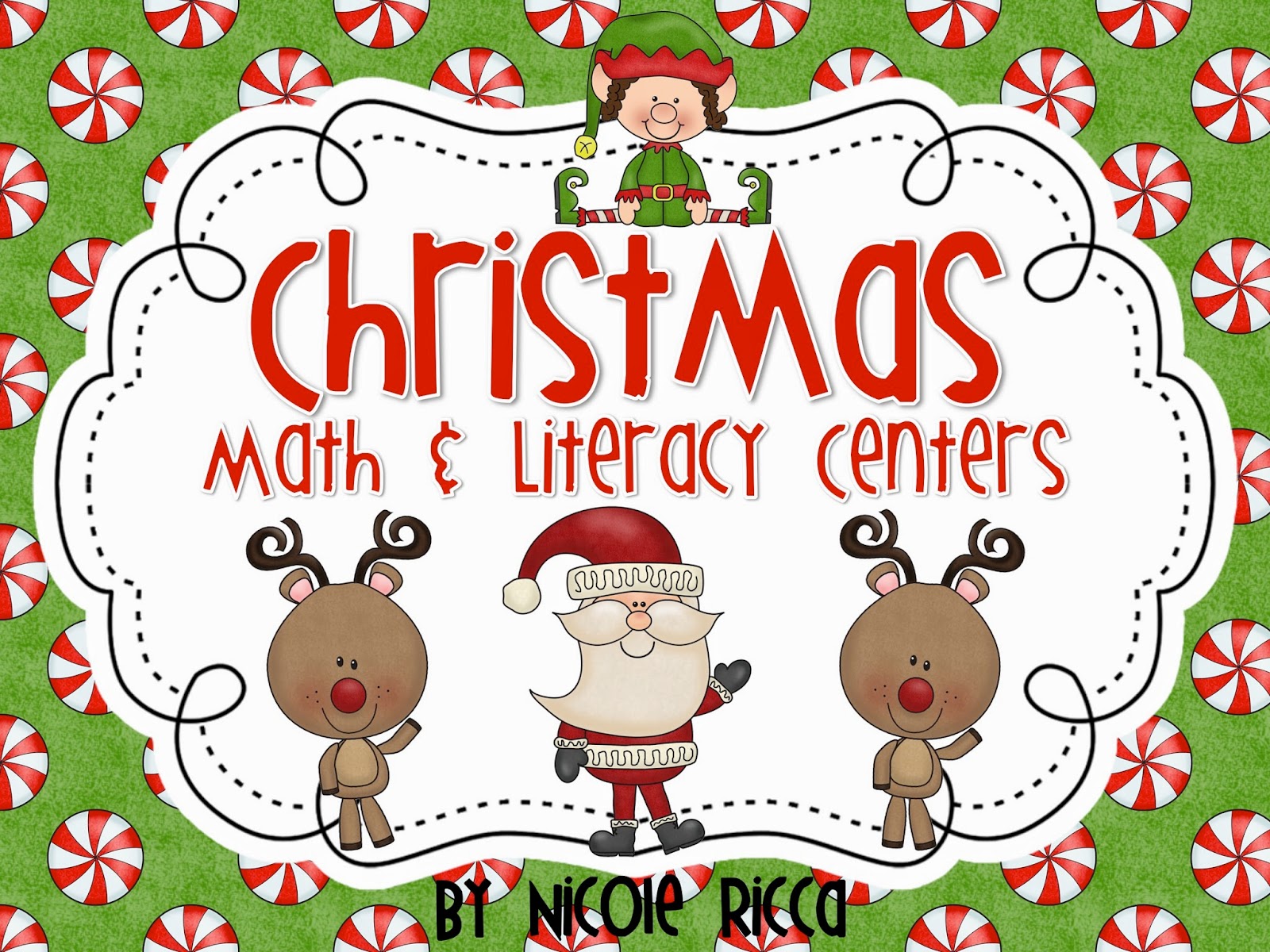 http://www.teacherspayteachers.com/Product/Christmas-Math-Literacy-Centers-Pack-450286