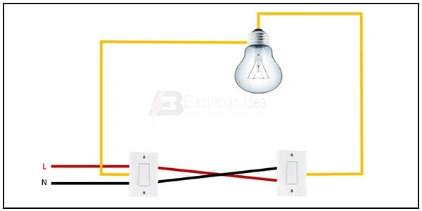 2-way switch with one light wiring