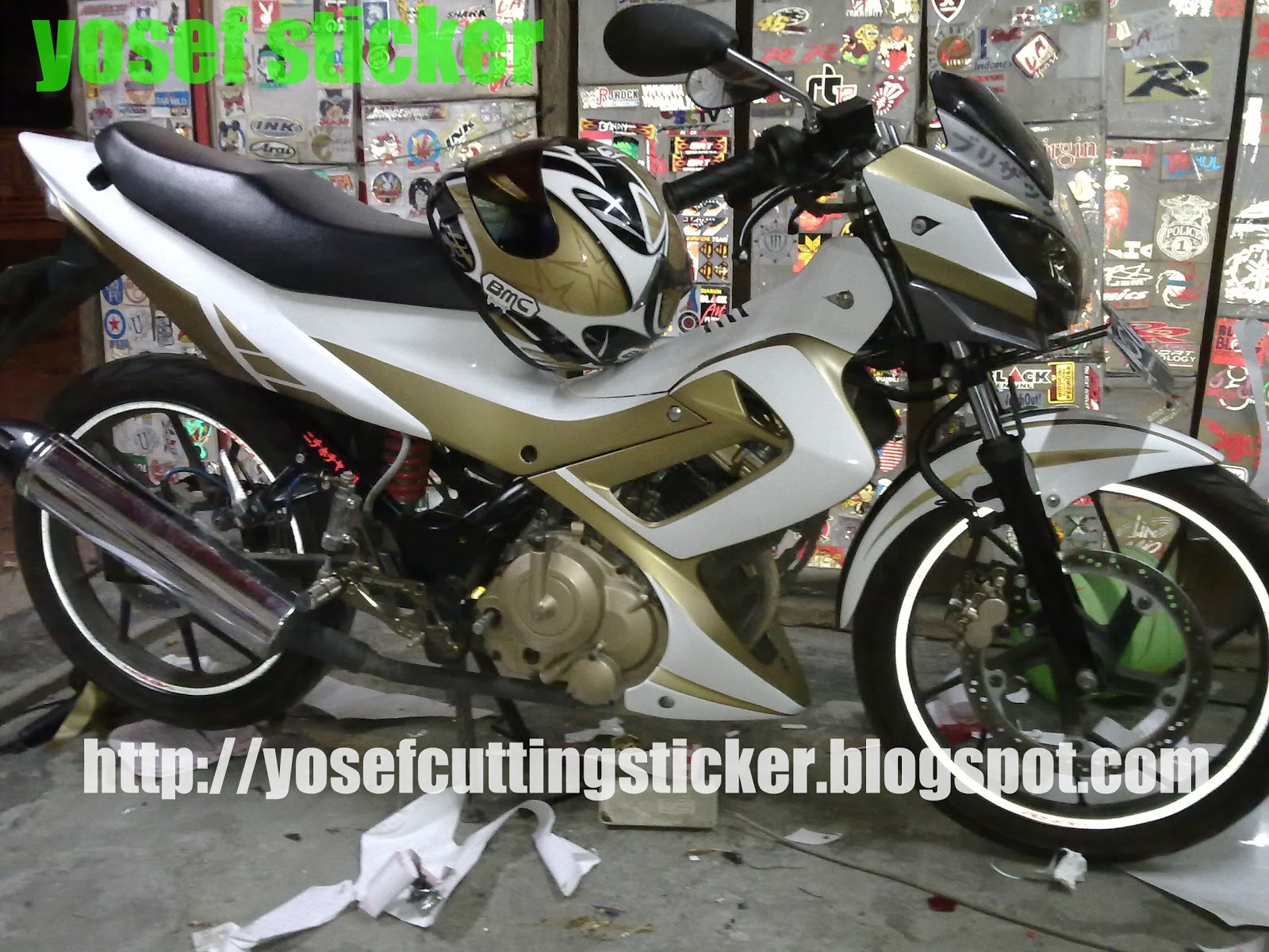 Koleksi Modifikasi Satria Fu Cutting Stiker Terbaru Cabang