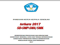 Buku Panduan Kerja Kepala Sekolah terbaru tahun 2017 jenjang SD-SMP-SMA/SMK format PDF