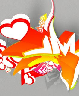 3d love full color alphabet styles fonts arrow tribal,3d love graffiti,graffiti alphabet love,love arrow alphabet