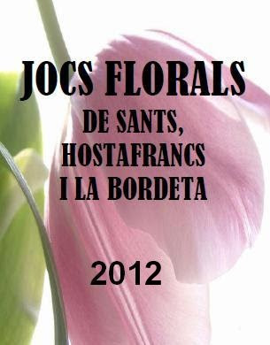 Jocs Florals de Sants, Hostafrancs i la Bordeta - 2012