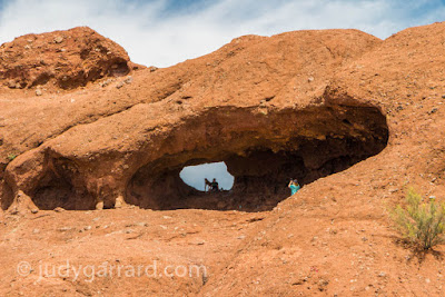 The Hole in the Rock at Papago Park