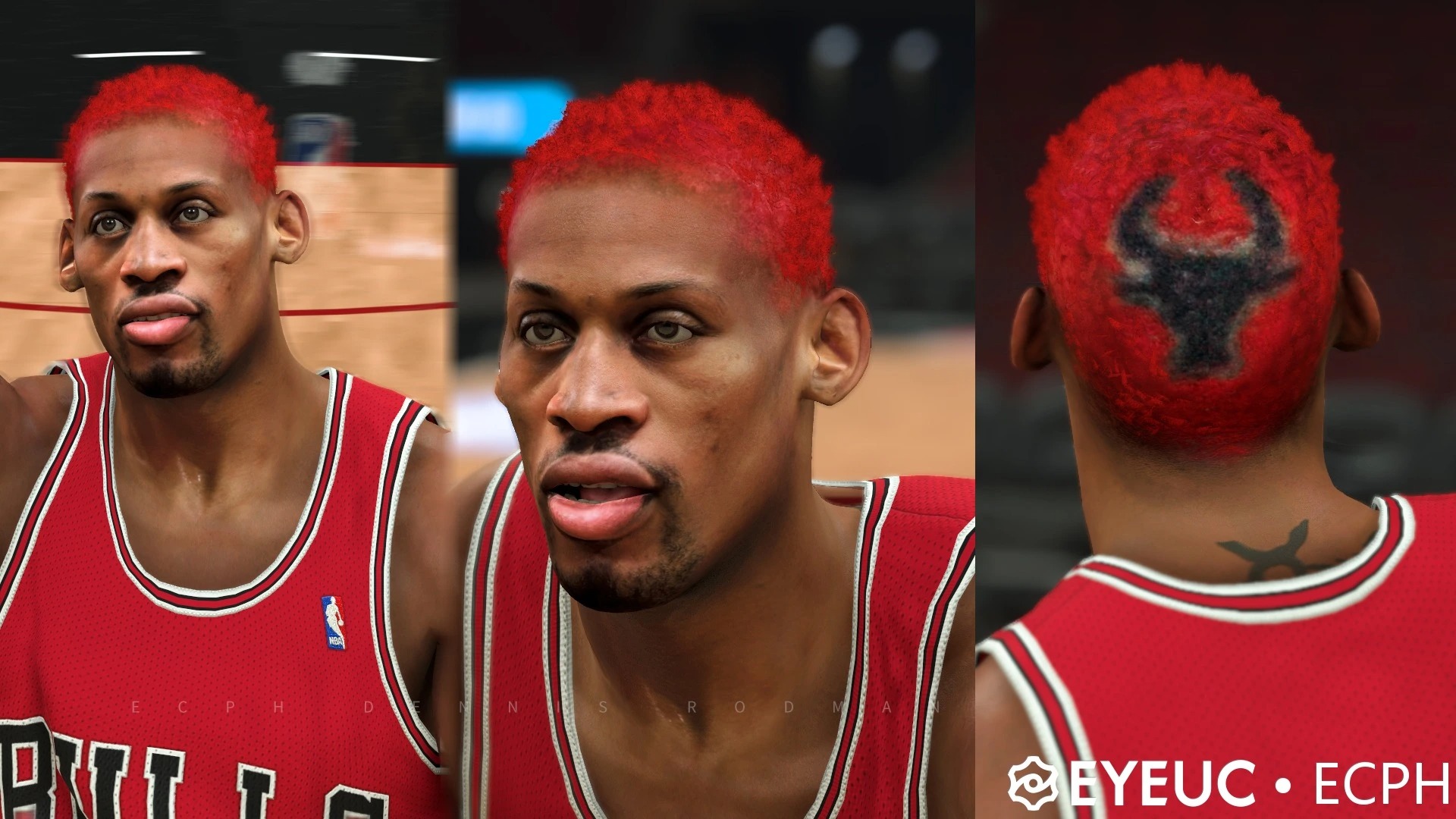 Dennis Rodman Hairstyle | Dennis rodman, Shaved head designs, Dennis the  menace