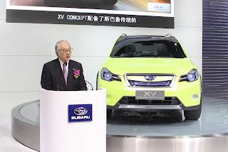 2011 Subaru XV Concept – Electro Yellowgreen Exterior 2011 Subaru XV Concept – Electro Yellowgreen Exterior
