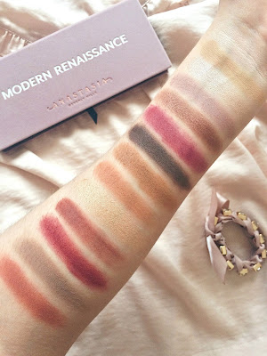 modern renaissance palette eyeshadow anastasia beverly hills abh subculture warm swatch review