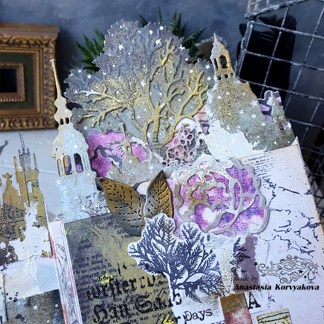 @nastyalena #scrapbooking #mixedmedia