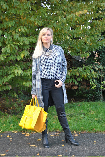 camicia pied de poule come abbinare la stampa pied de poule abbinamenti stampa pied de poule outfit autunnali casual outfit invernali mariafelicia magno fashion blogger colorblock by felym fashion blog italiani fashion blogger italiane fashion blogger bergamo fashion blogger milano blog di moda blogger italiane how to wear  pied de poule print how to combine pied de poule print how to wear houndstooth print how to combine houndstooth print houndstooth print fashion bloggers italy houndstooth shirt pied de poule shirt