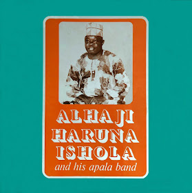 #Nigeria #Yoruba #Apala #music #Haruna Ishola #traditional music #African music #talking drums #gan gan #vinyl #musique africaine #LP #world music #sekere #agogo #agidigbo #polyrhythm 