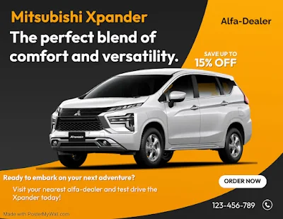 Contoh Iklan Mobil Mitsubishi Xpander dalam Bahasa Inggris