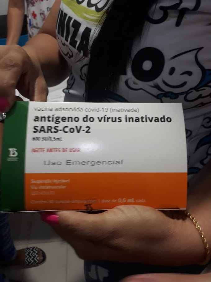 DARIOMEIRA RECEBE O PRIMEIRO LOTE DE VACINA CONTRA COVID-19 