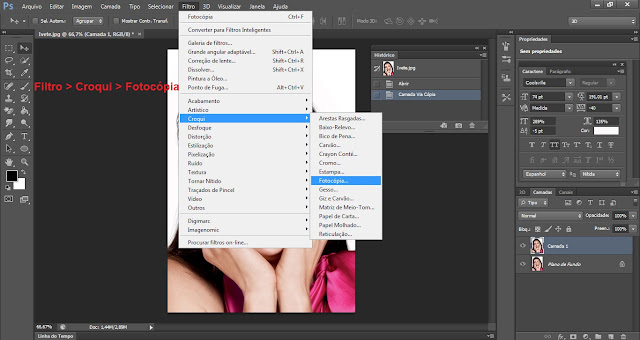 Como transformar foto em desenho usando o Photoshop