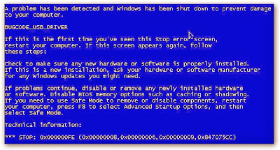 How To Get Rid From Blue Screen Error