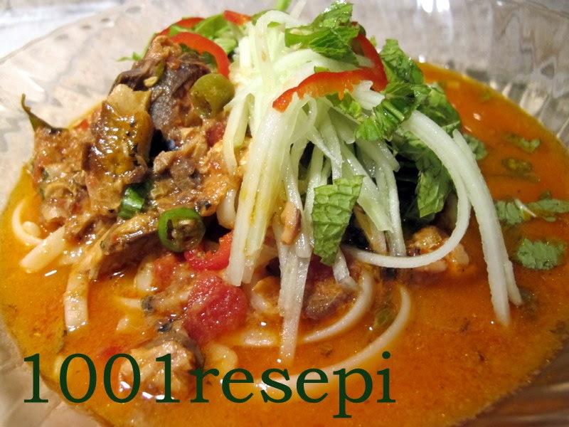 Koleksi 1001 Resepi: spaghetti kuah ikan sardin