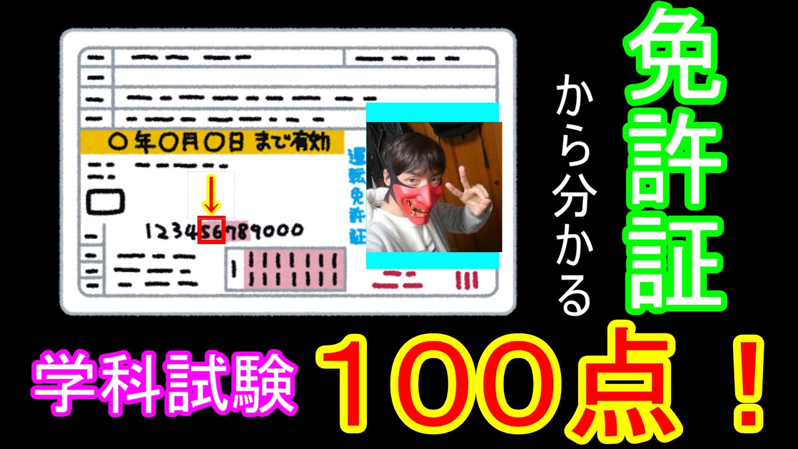 驚愕 免許証の番号で学科試験の得点が分かる １００点取った奴ちょっと来いｗｗｗ Honda Riders