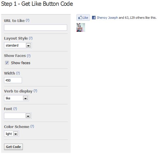 facebook like button for blogger. To add the Facebook Like button, visit Facebook Developers page where you 