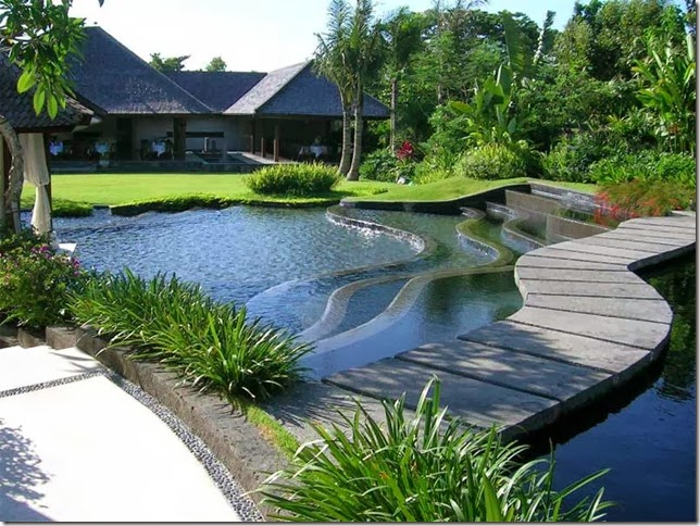 contoh desain taman rumah minimalis
