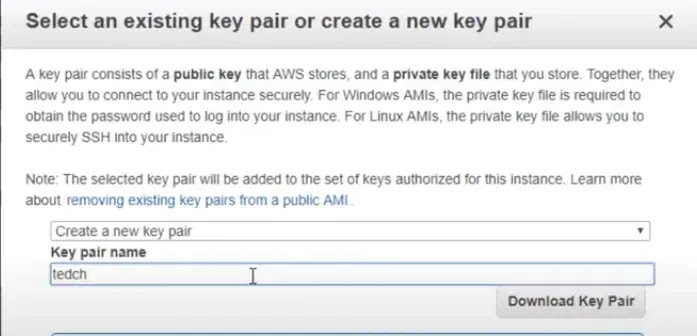 Install a Windows Server in AWS