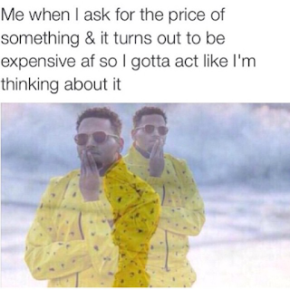 funny meme on expensive shit