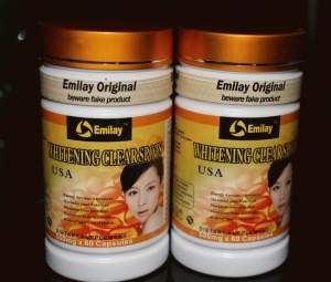 Suplemen Pemutih Emilay Whitening Softgel