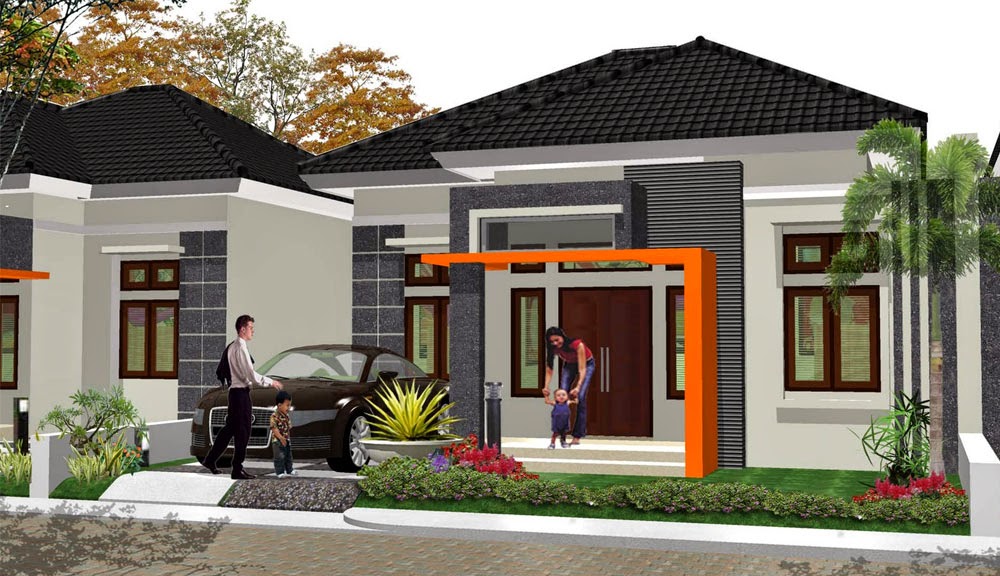 10 Model Rumah  Sederhana  1 Satu  Lantai  Terbaru 2019