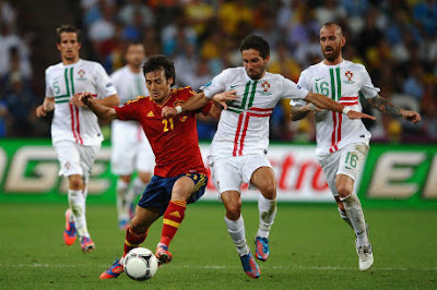 foto portugal vs spanyol