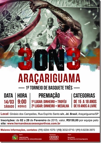 BASQUETEBOL TRIO ARAÇARIGUAMA