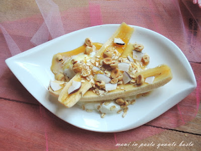 Breakfast banana split