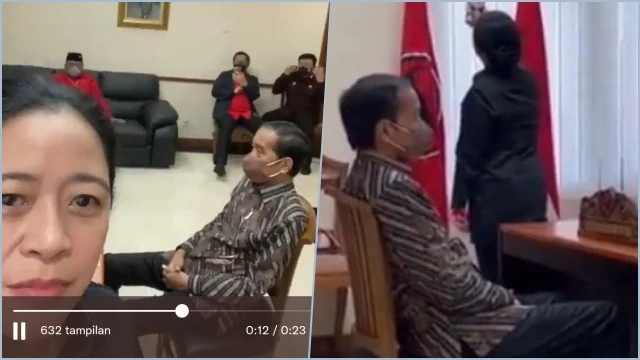 Puan Dikritik Gegara Ngevlog Depan Jokowi, Warganet: Gimanapun Presiden Harus Dijaga Martabatnya