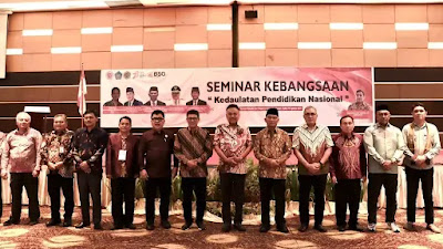 Seminar Kebangsaan "Kedaulatan Pendidikan Nasional", Olly Dondokambey: Peran Generasi Muda Dalam Kemerdekaan Indonesia
